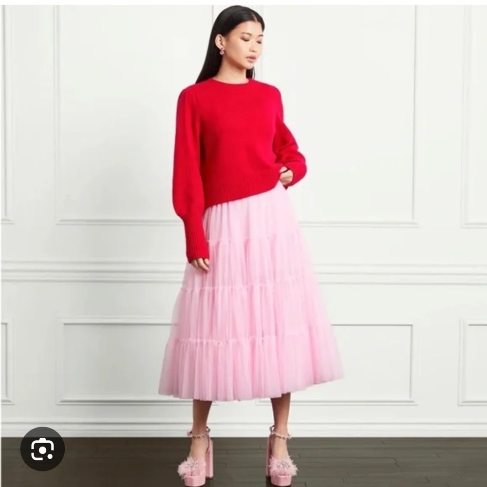 Hill House Sylvie Sweater in Red